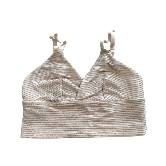 La Senza Striped Pink/Cream Bralette - Picture 2 of 4